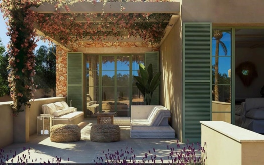F-4055 Luxus Finca zw. Ses Salines und Es Llombards mit traumhaftem Panorama Blick