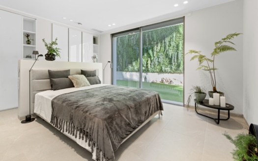 A-2148_3 Luxus Neubau Garten-Wohnung in Palma MIT Meer- und Hafenblick 11