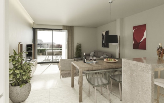 P-4246_2. Penthouse in Sa Ràpita mit großer Dachterrasse und Meerblick, nah zu Es Trenc