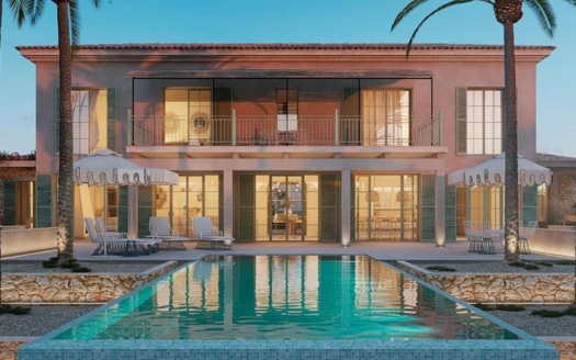 F-4055 Luxus Finca zw. Ses Salines und Es Llombards mit traumhaftem Panorama Blick
