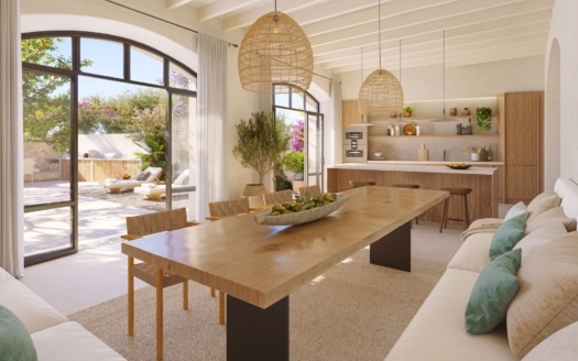 5217 PROJEKT! Luxuriöses Dorfhaus in Santa Maria mit Pool 3