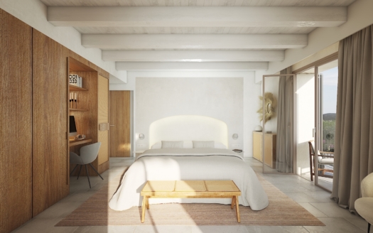 D-4686 Einzigartiges Dorfhaus in Ses Salines mit riesigem Garten & Pool