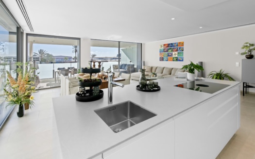A-2148_3 Luxus Neubau Garten-Wohnung in Palma MIT Meer- und Hafenblick 19