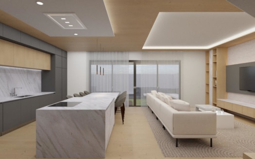 5262 PROJEKT! Modernes Stadthaus in Santa Catalina mit vorliegender Baulizenz  4