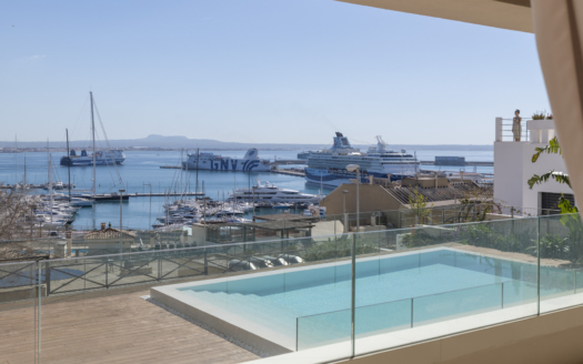 A-4826_1 Traumhaftes Garten Apartment in Palma in luxuriöser Wohnanlage gleich beim Palma Hafen 2