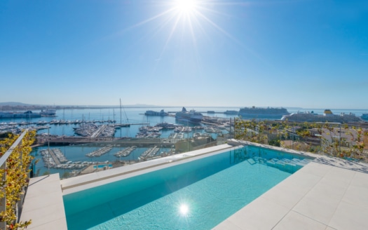 P-4826_4 Duplex Penthouse in Palma mit unbezahlbarem Hafen- und Meerblick & privatem Pool 44