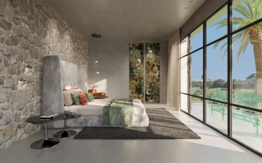 4650 Luxus Villa Projekt in Moscari am Fuße des Tramuntana Gebirges, Schlüsselfertig auf höchsten Niveau!