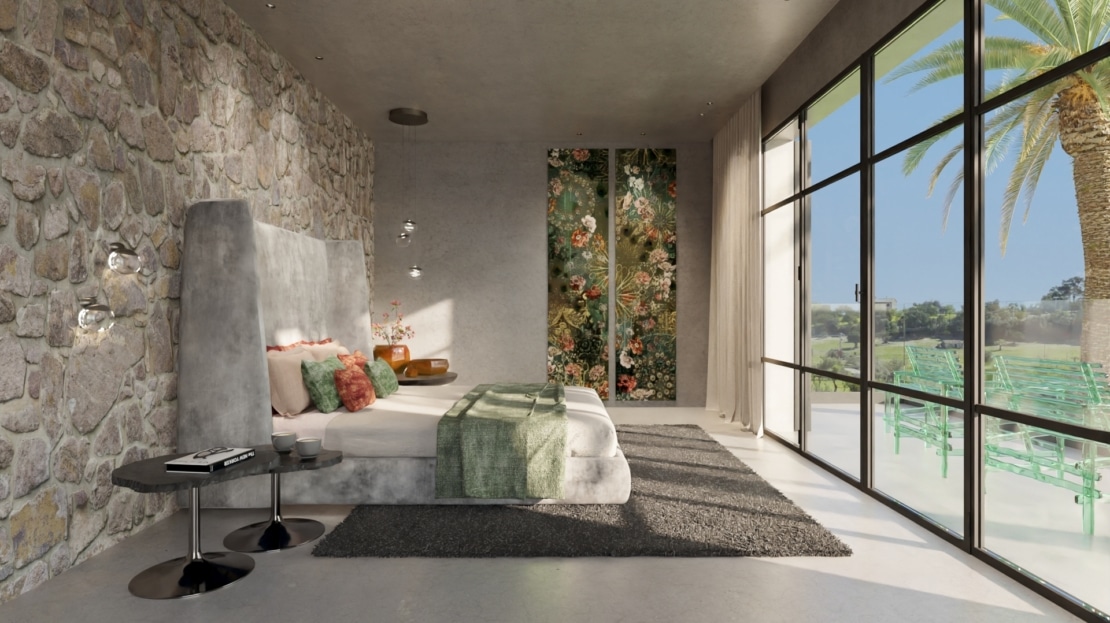 5156 Grundstück in Moscari mit Villa Projekt und Baulizenz
