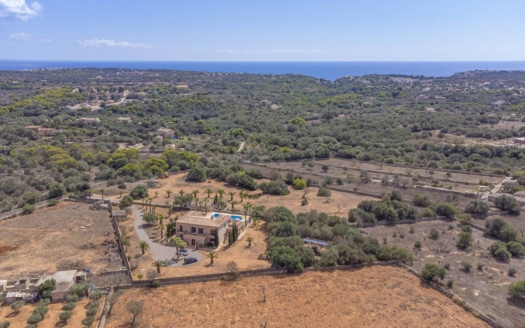 F-4065 Idyllische Finca in Santanyi mit mallorquinischem Charme und Panoramablick