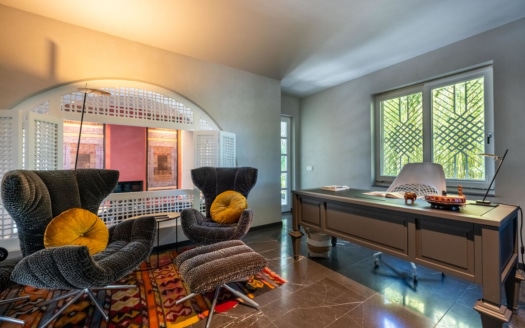 V-3141 Imposante Villa IN Son Font mit atemberaubendem Ausblick bis zum Meer 12