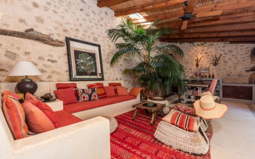 5126 Einzigartige Naturstein Finca in Porreres mit traumhaftem Panorama Blick