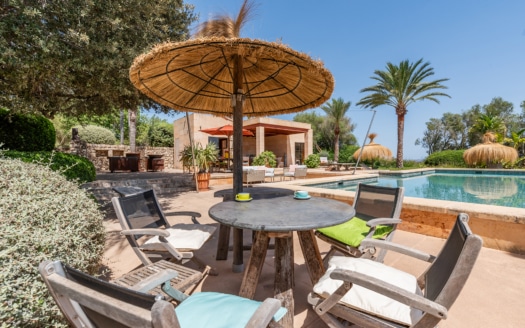 5126 Einzigartige Naturstein Finca in Porreres mit traumhaftem Panorama Blick