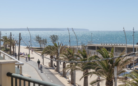 P-4052 Elegantes Duplex-Penthouse in Portixol, in erster Linie mit gemütlicher Terrasse und freiem Meerblick 4