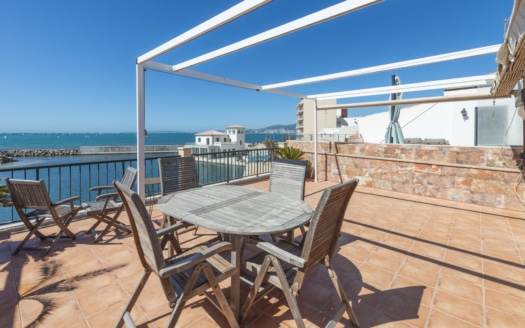 P-4052 Elegantes Duplex-Penthouse in Portixol, in erster Linie mit gemütlicher Terrasse und freiem Meerblick 20