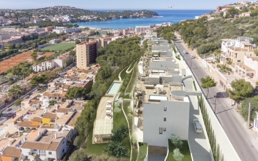 A-3109_17 PROJEKT! Modernes Luxus Apartment in Santa Ponça in Neubau Anlage gepflegtem mit Gemeinschaftsbereich