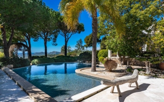 V-3141 Imposante Villa IN Son Font mit atemberaubendem Ausblick bis zum Meer 1