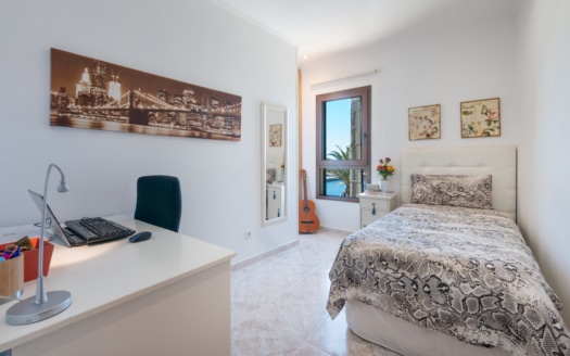 P-4052 Elegantes Duplex-Penthouse in Portixol, in erster Linie mit gemütlicher Terrasse und freiem Meerblick 9