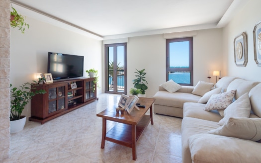 P-4052 Elegantes Duplex-Penthouse in Portixol, in erster Linie mit gemütlicher Terrasse und freiem Meerblick 7