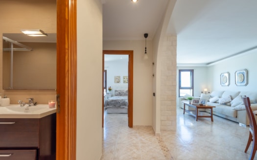 P-4052 Elegantes Duplex-Penthouse in Portixol, in erster Linie mit gemütlicher Terrasse und freiem Meerblick 12