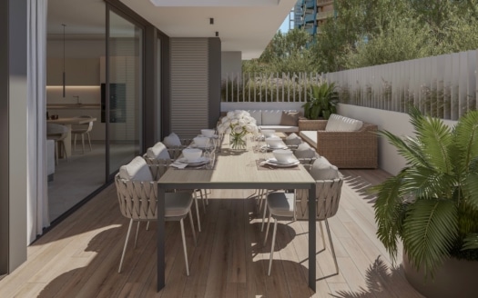 B-4736 PROJEKT! Hochmoderner Apartment-Komplex mit teilweisem Meerblick in Cala Mayor 14