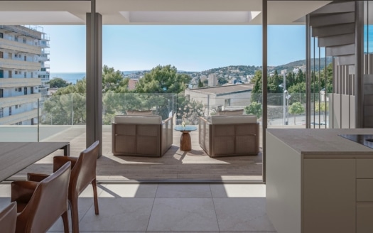 B-4736 PROJEKT! Hochmoderner Apartment-Komplex mit teilweisem Meerblick in Cala Mayor 17