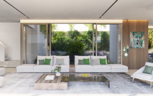 V-4414 UNDER CONSTRUCTION! Exclusive designer villa with fantastic sea and panoramic views in Puerto Portals 7