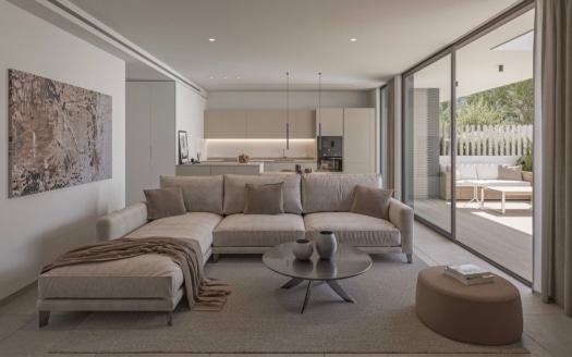 B-4736 PROJEKT! Hochmoderner Apartment-Komplex mit teilweisem Meerblick in Cala Mayor 6