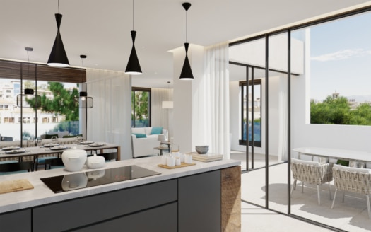 A-2952_6 PROJEKT! Traumhaftes Neubau-Apartment mit Terrasse in Son Armadams - Palma Zentrum