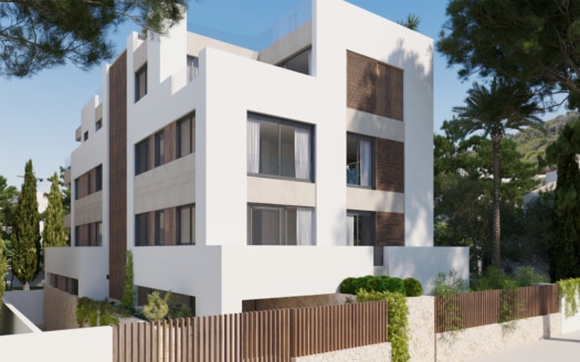 A-2952_6 PROJEKT! Traumhaftes Neubau-Apartment mit Terrasse in Son Armadams - Palma Zentrum