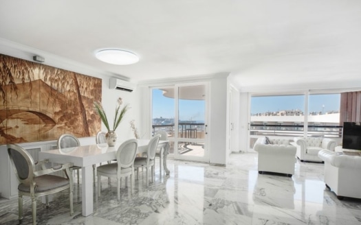 P-4688 Umwerfendes Penthouse in Palma mit spektakulärem Hafen- und Meerblick