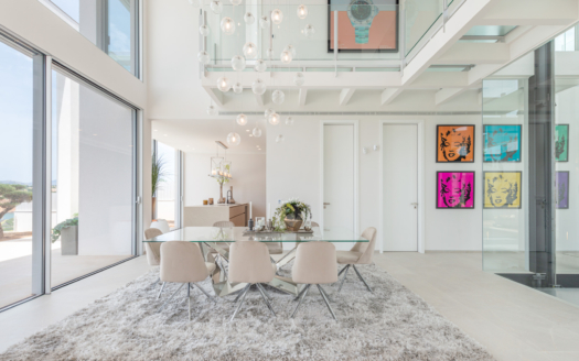 V-2650 Port Adriano Spektakuläre Designer-Villa mit Hafen und Meerblick, in Port Adriano