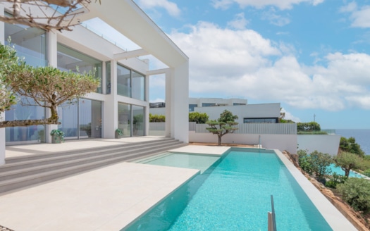 V-2650 Port Adriano Spektakuläre Designer-Villa mit Hafen und Meerblick, in Port Adriano