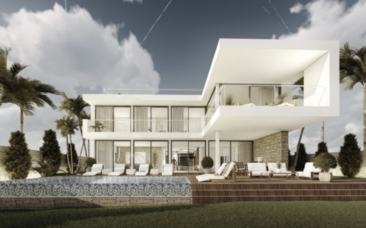 V-4595 Luxus Villa in Cala Vinyes mit Meerblick, zum mit gestalten!