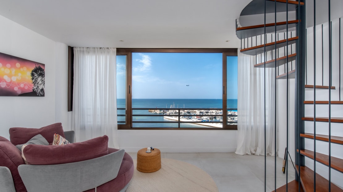 5293 Penthouse with sea views in Cala Gamba1