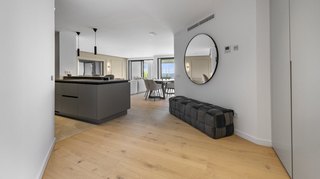 P-4713 Exklusives Penthouse in Cas Catala mit Meerblick: Modernisiert und elegant
