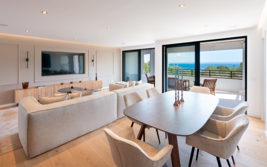 P4713 Exklusives Penthouse in Cas Catala mit Meerblick: Modernisiert und elegant 1