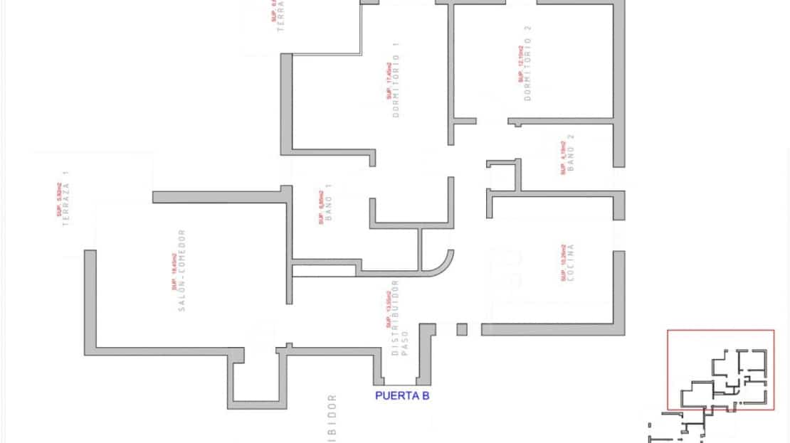 A-1962 Apartment in Illetas, in 1. Meereslinie mit direktem Meerzugang