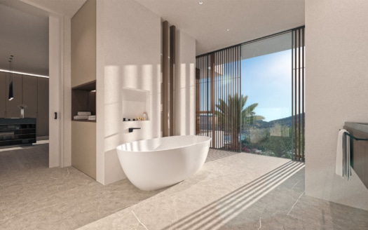 G-4734 BAUGRUNDSTÜCK in Port Andratx mit Lizenz und Projekt für eine High End Villa mit Meerblick