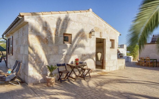 F-4037 Agroturismo-Finca mit herrlichem Weitblick, Pool und Lizenz zwischen Campos und Sa Rapita im Süd-Osten der Insel