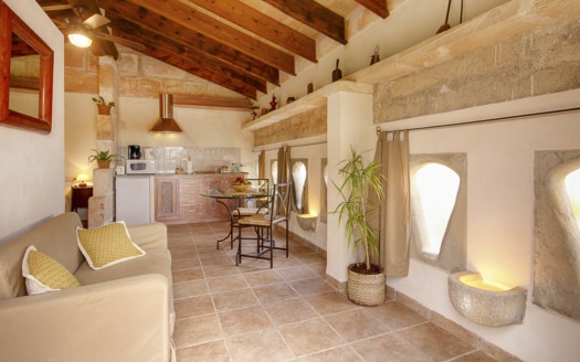 F-4037 Agroturismo-Finca mit herrlichem Weitblick, Pool und Lizenz zwischen Campos und Sa Rapita im Süd-Osten der Insel