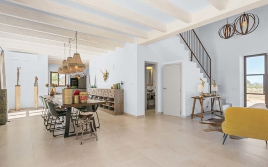 F-4860 Fantastic natural stone finca in Ses Salines with absolute privacy, large pool and panoramic views16