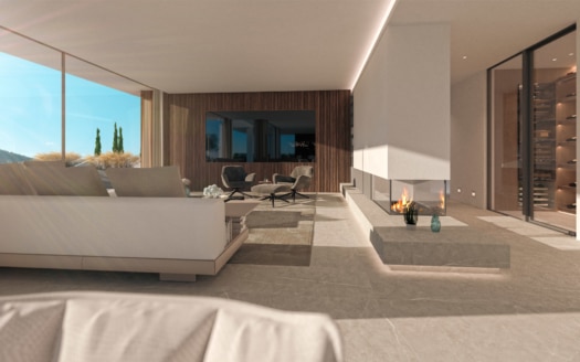 G-4734 BAUGRUNDSTÜCK in Port Andratx mit Lizenz und Projekt für eine High End Villa mit Meerblick