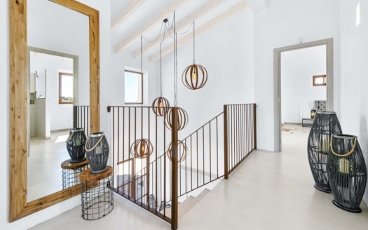 F-4860 Fantastic natural stone finca in Ses Salines with absolute privacy, large pool and panoramic views4