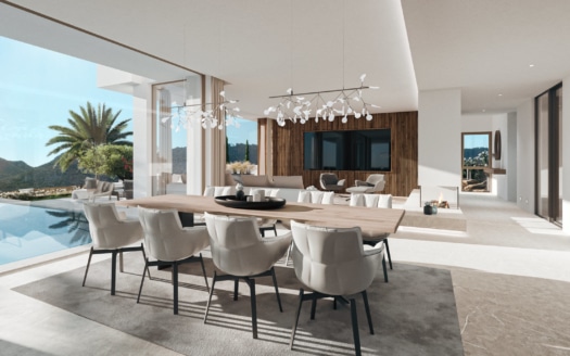 G-4734 BAUGRUNDSTÜCK in Port Andratx mit Lizenz und Projekt für eine High End Villa mit Meerblick